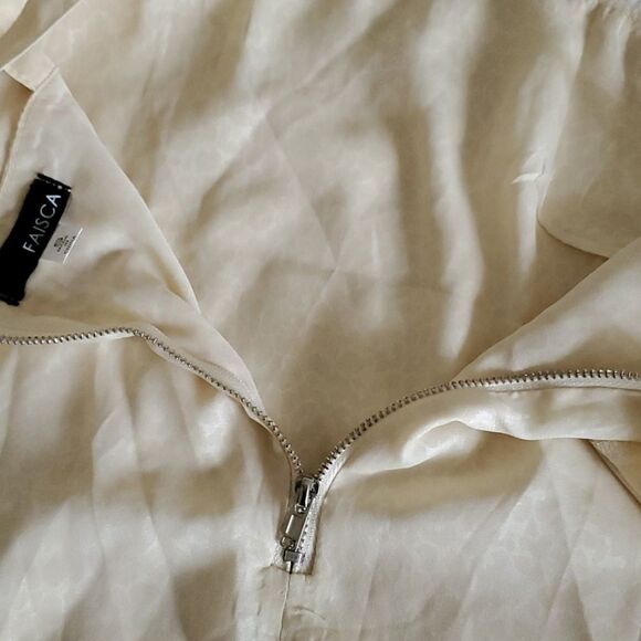 FAISCA creme double layer tank top - Picture 6 of 12